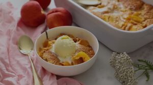 Peach cobbler recipe